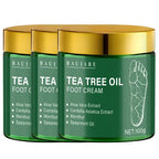 Tea Tree Oil Foot Cream Moisturizer for Dry Cracked Heels and Skin