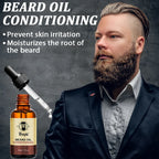 Goiple Beard Volumizing and Conditioning Oil Set for Men 2pcs
