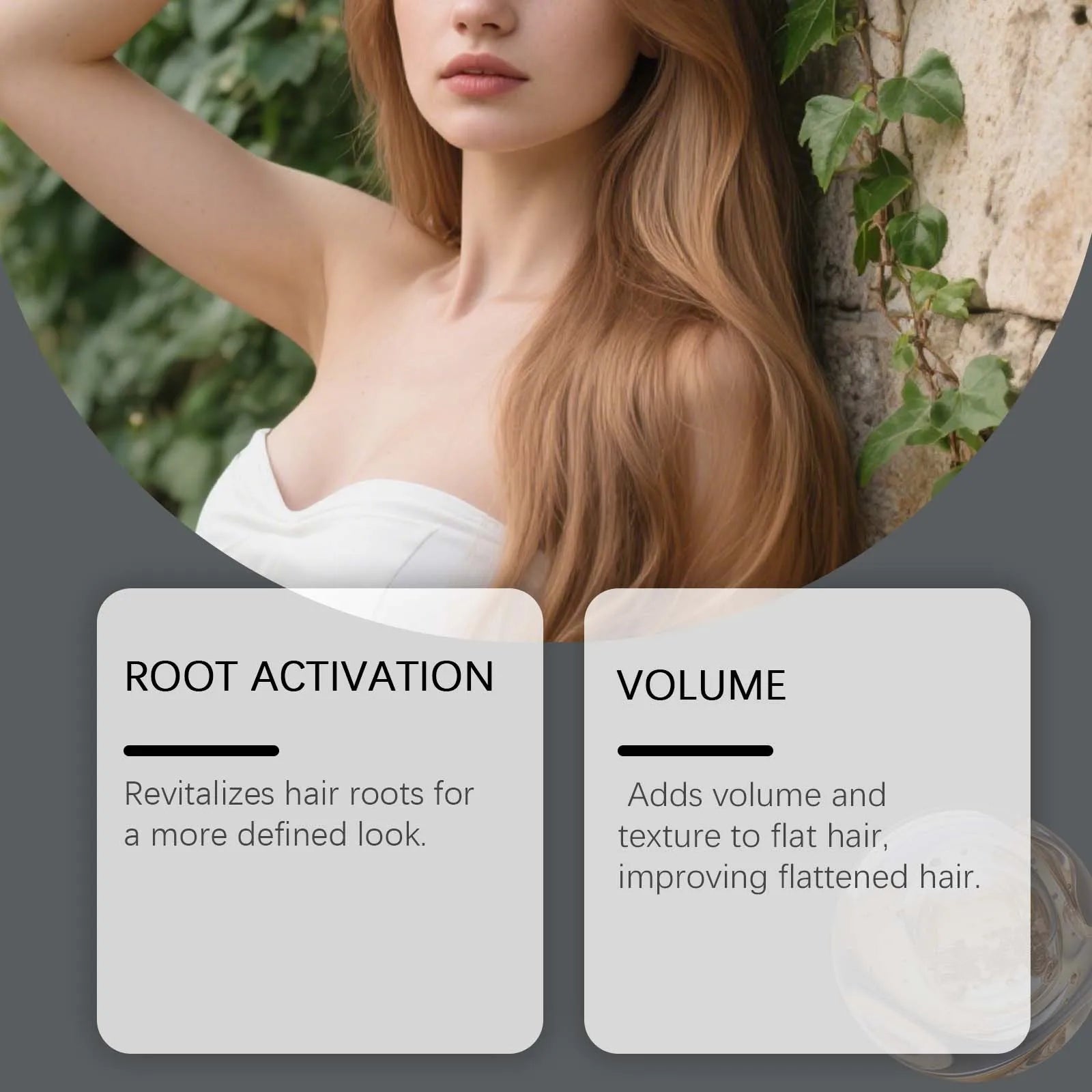 Volumizing Dry Shampoo Gel 59g for Oil Control and Hair Texture