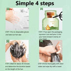 100ml 3 in 1 Herbal Hair Dye Shampoo for Gray Hair Coverage
