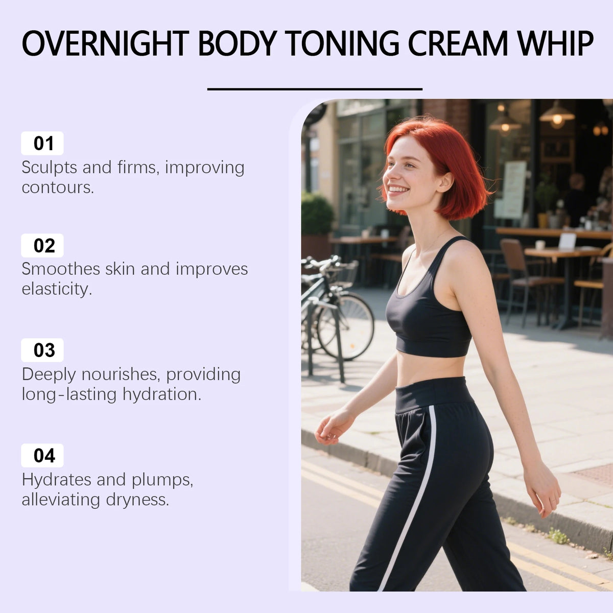 Firming and Toning Body Cream for Sculpting and Smoothing