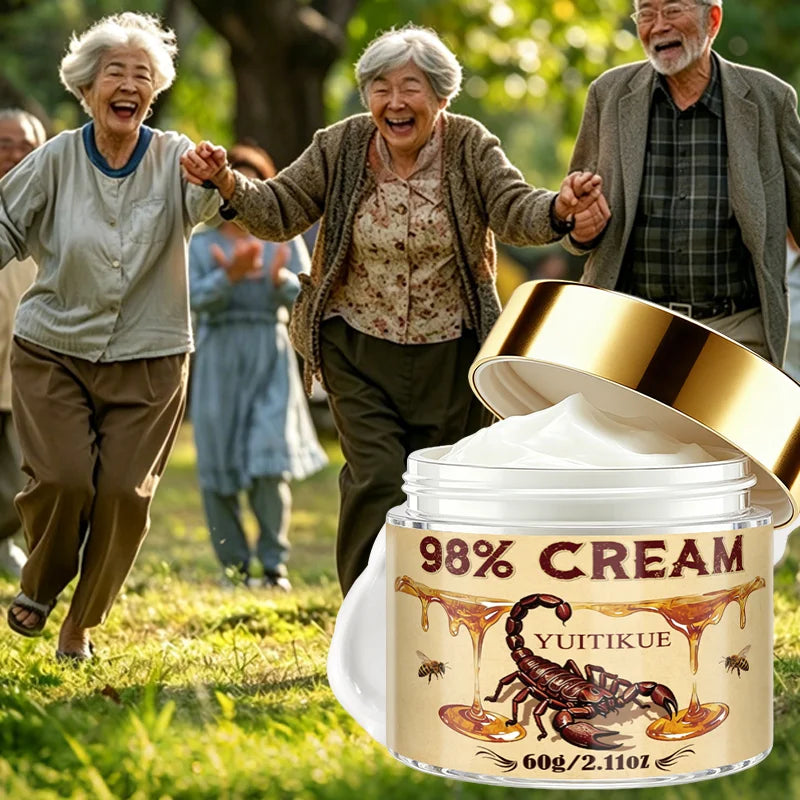 YUITIKUE Scorpion Bee Venom Cream Soothing Skin Nourishing Balm 60g