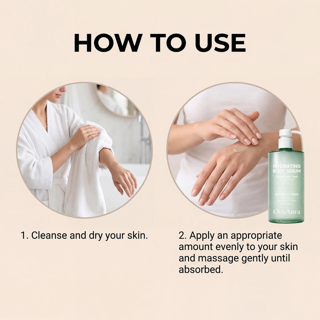 Hydrating Body Serum for Dry and Rough Skin