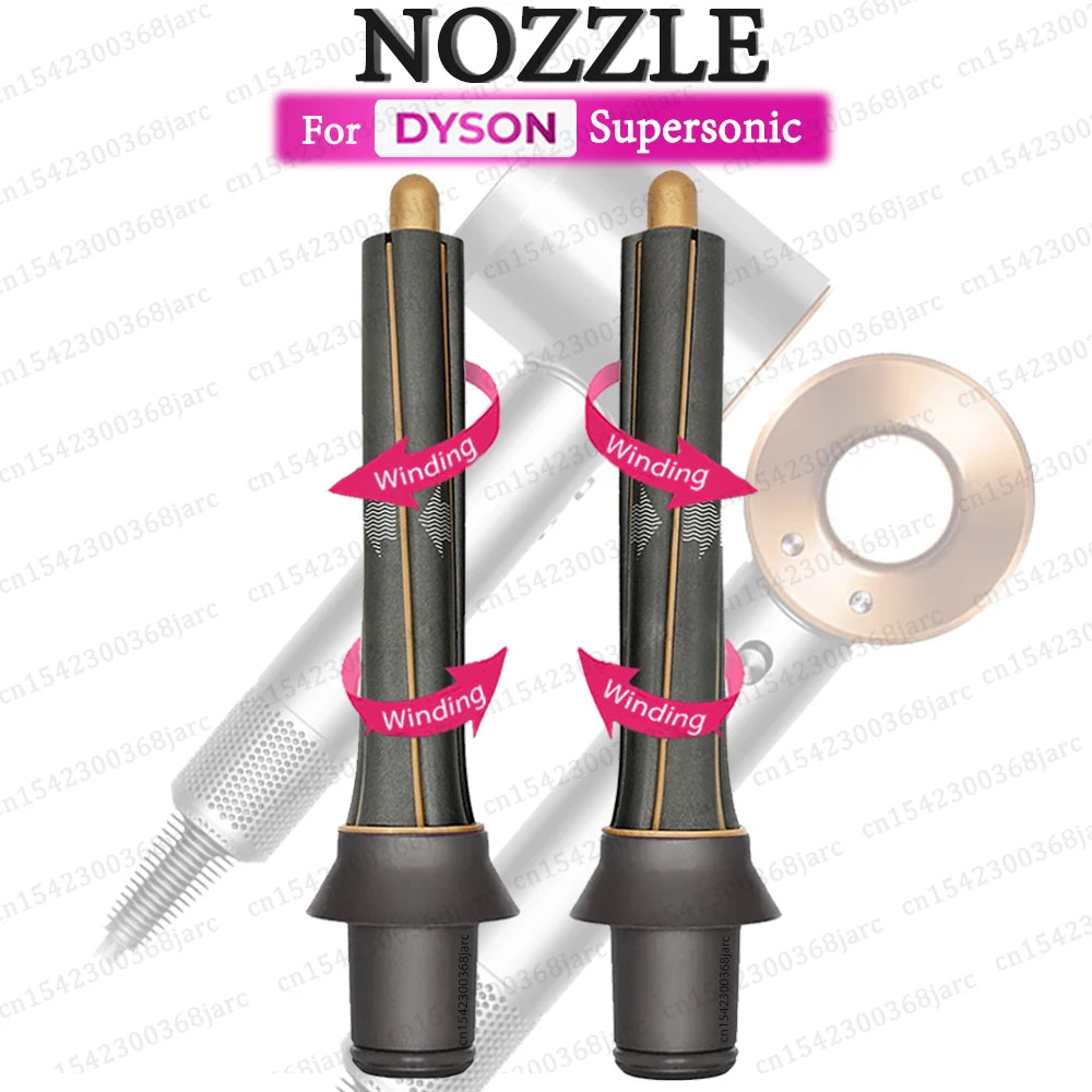Curling Iron Attachment for Dyson Supersonic Hair Dryer 30mm Nozzle
