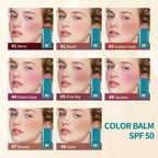SPF 50 Hydrating Blush Stick for Face and Lips