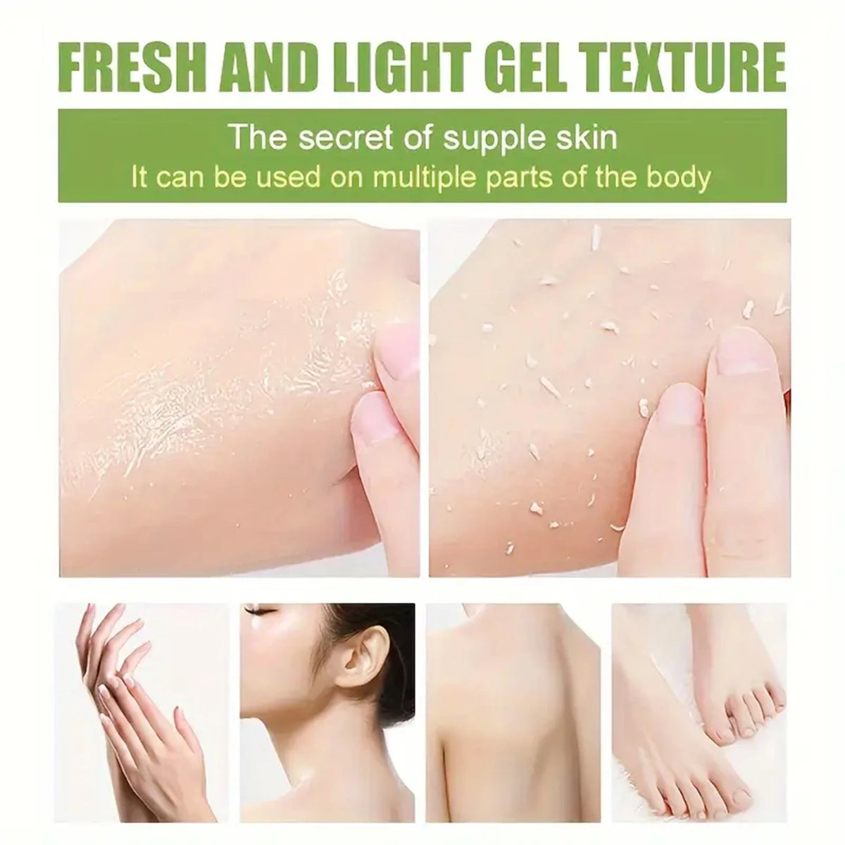 3 in 1 Mandelic and Kojic Acid Face Scrub Gel Exfoliating Cleanser