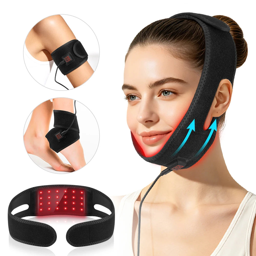 Red and Infrared Light Therapy Wrap for Neck and Body