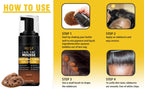 Lace Tint Mousse Wax Stick Edge Control Gel Band and Brush Set