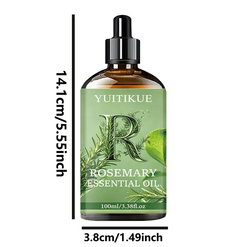 YUITIKUE Rosemary Hair Essential Oil Deep Nourishing Scalp Treatment 100ml