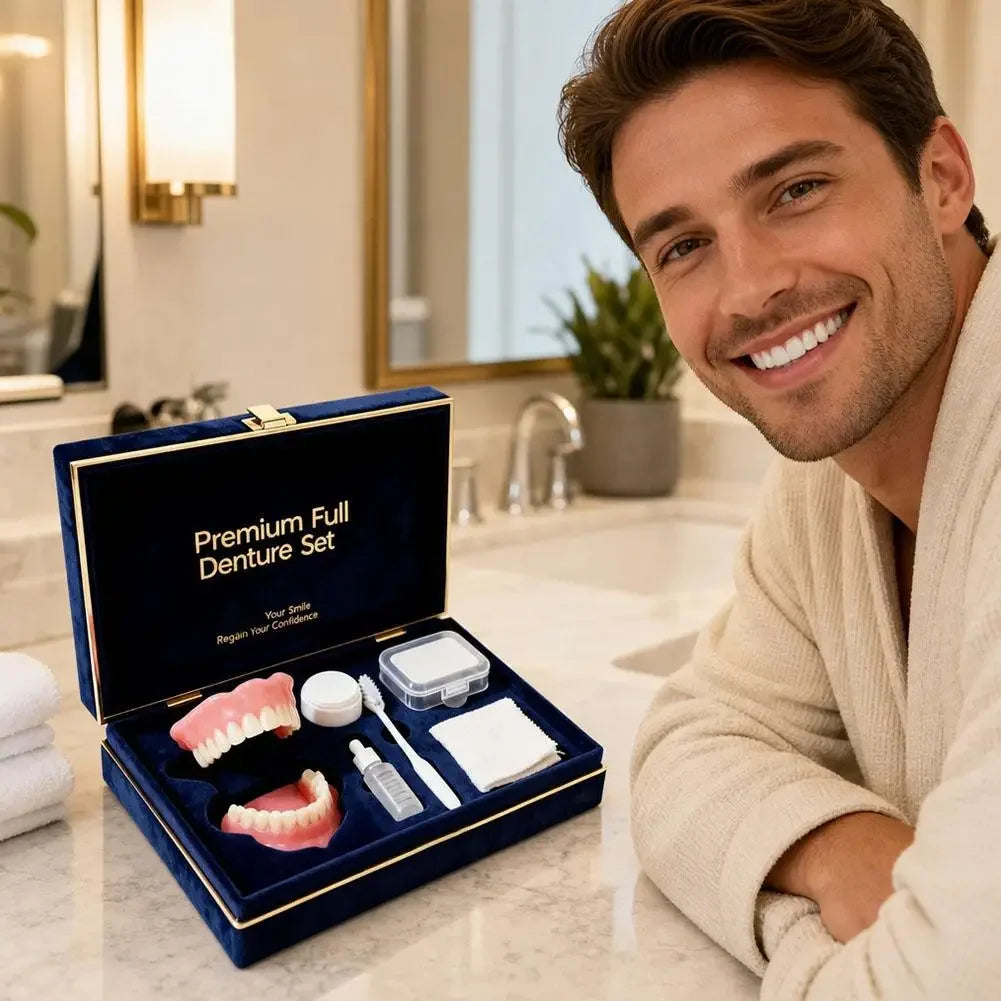 Temporary Full Denture Set for Instant Smile Correction - 6