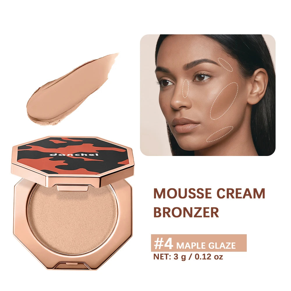 Cream Mousse Contour Bronzer for Sculpted Natural Finish - 19