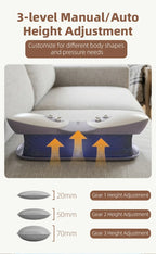 Electric Lumbar Traction and Back Massage Stretcher
