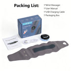 Microcurrent Wrist Massager for Pain Relief and Relaxation