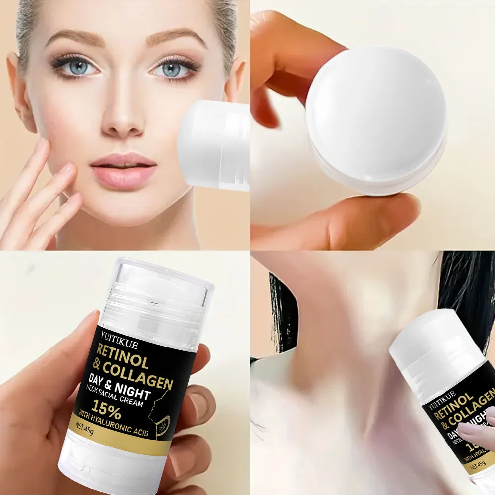 Retinol and Collagen Neck Cream Firming Moisturizer for Face and Neck