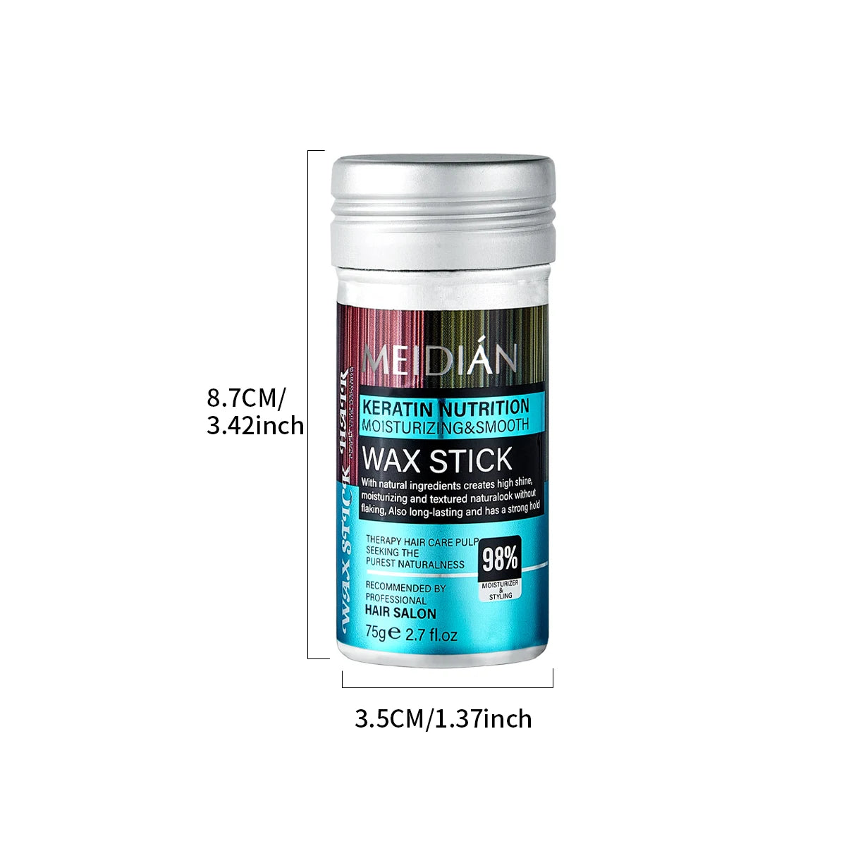Hair Styling Wax Stick Moisturizing Pomade for All Hair Types