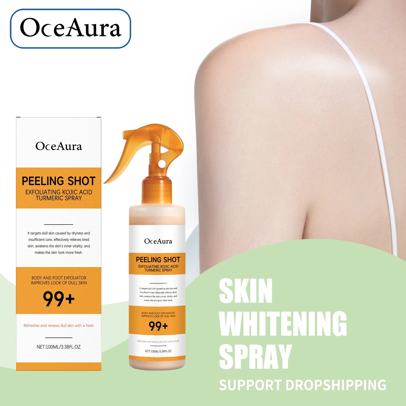 Exfoliating Brightening Spray for Body and Feet - 2
