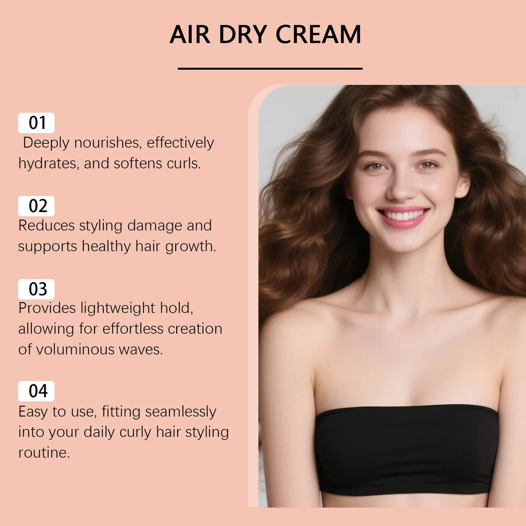 Hydrating Curl Defining Cream with Castor and Coconut Oil