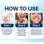Comfort Silicone Simulation Denture Set for Natural Smile