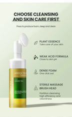 Amino Acid Facial Cleansing Mousse Deep Pore Foam Wash and Makeup Remover