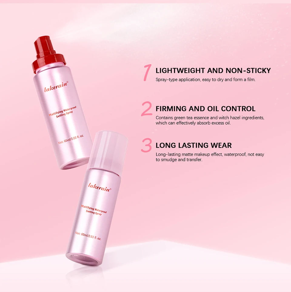 Mattifying Waterproof Makeup Setting Spray