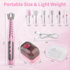Cordless Electric Nail Drill Kit for Manicure and Pedicure