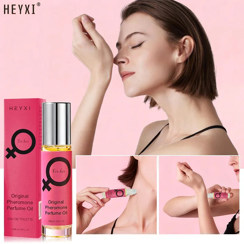 Heyxi Pheromone Perfume Oil Roll On Fragrance for Women