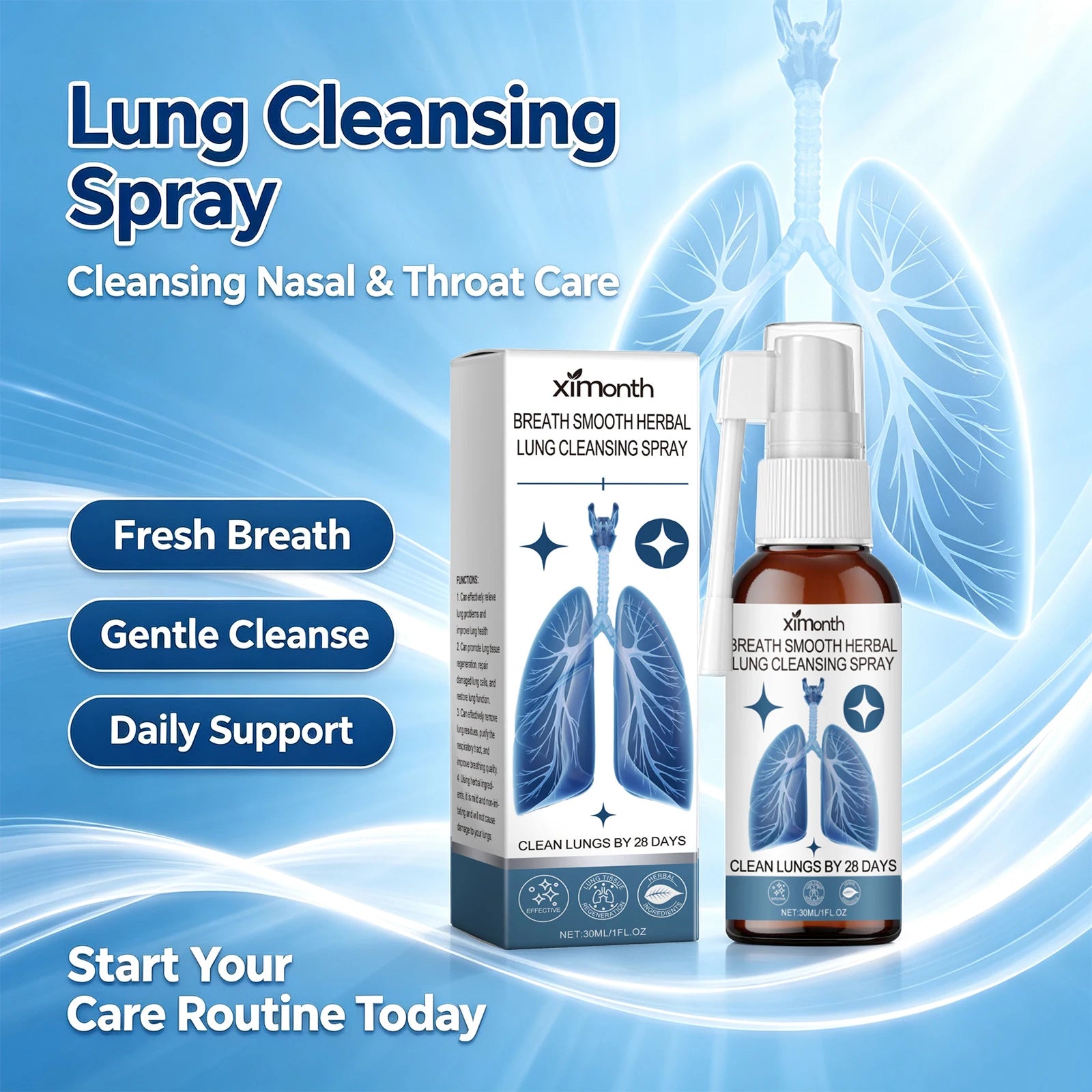 Herbal Throat and Nasal Cleansing Spray - 3