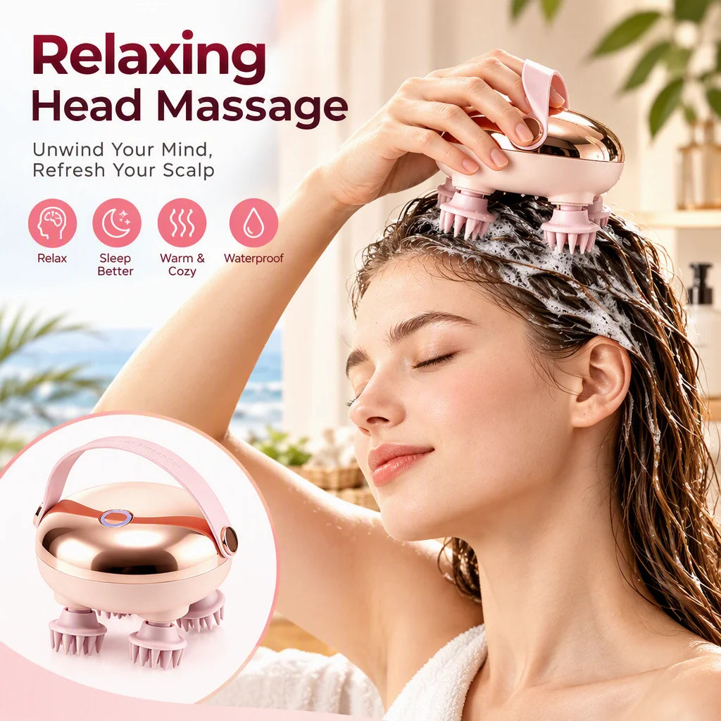 Electric Scalp and Body Massage Tool - 1