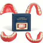 Full Mouth Cosmetic Denture Set with Storage Case