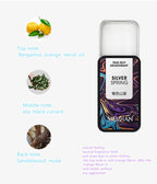 3pc Solid Fragrance Balm Portable Matte Metal Deodorant Perfume Set