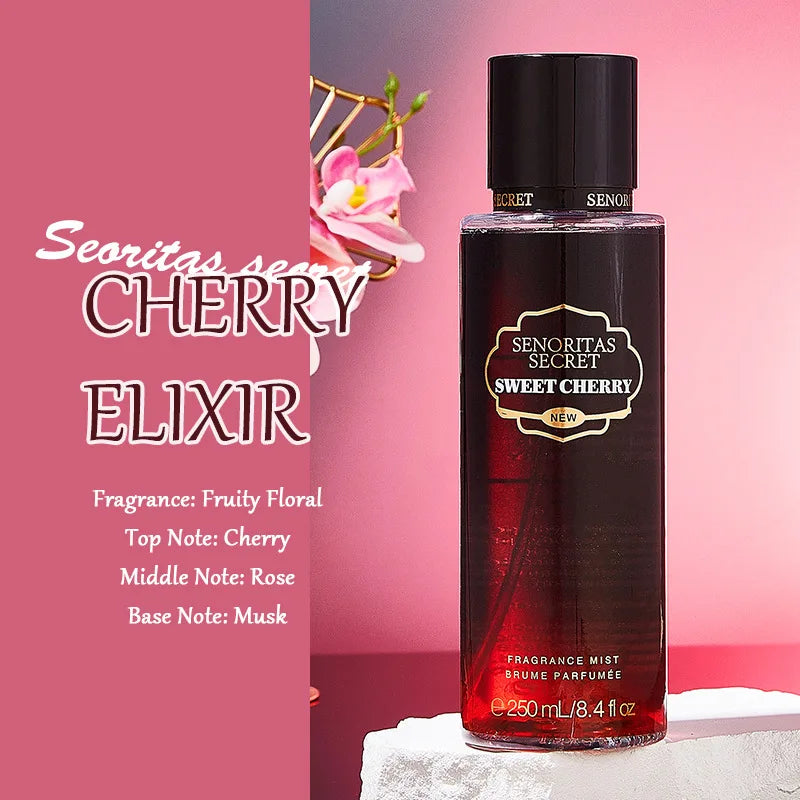 Senoritas Secret Fragrance Body Spray Long Lasting Scent Deodorant 250ml