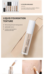 Full Coverage Matte Liquid Concealer for All Skin Types