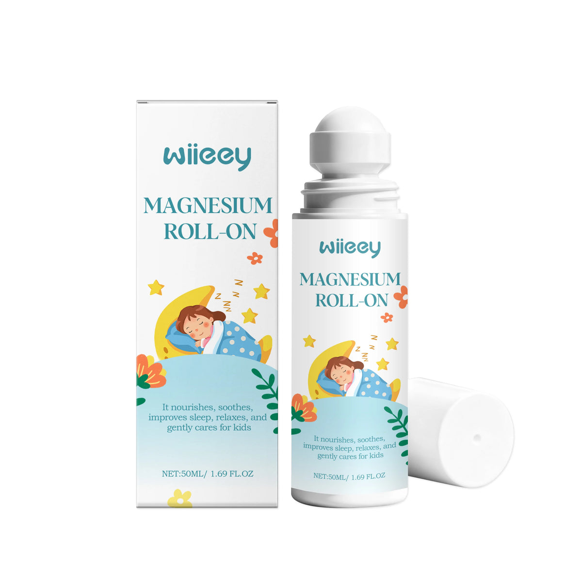 Magnesium Sleep Roll-On for Kids Bedtime Relaxation