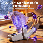 Foldable Electric Shoe and Boot Dryer with Timer