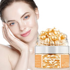 Peptide Hyaluronic Acid Face Serum Capsules Anti Aging Moisturizer