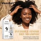 Invisible Dry Shampoo Powder for Volumizing and Oil Control