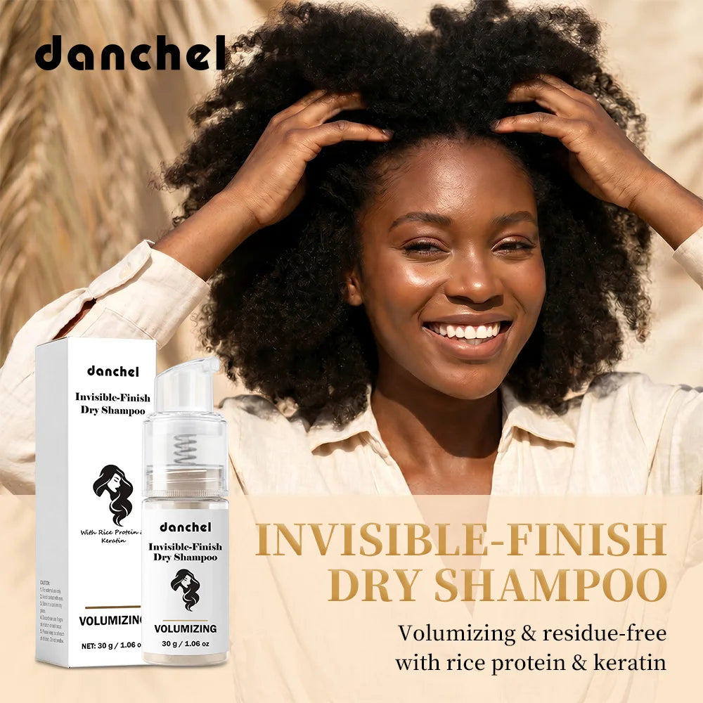 Invisible Dry Shampoo Powder for Volumizing and Oil Control