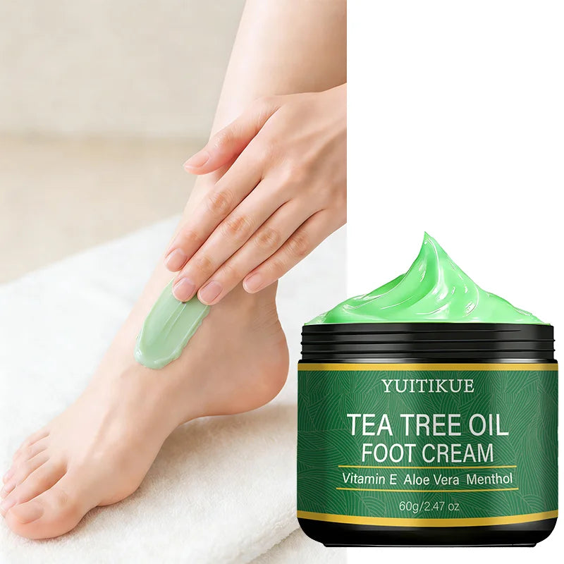 Yuitikue Tea Tree Oil Foot Cream for Dry Cracked Feet 60g
