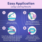 Thermoplastic Denture Adhesive Gel for Comfortable Secure Fit
