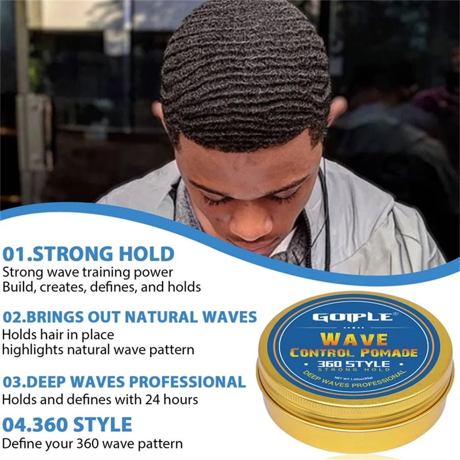 Shea Oil Hair Styling Pomade 30g - 3