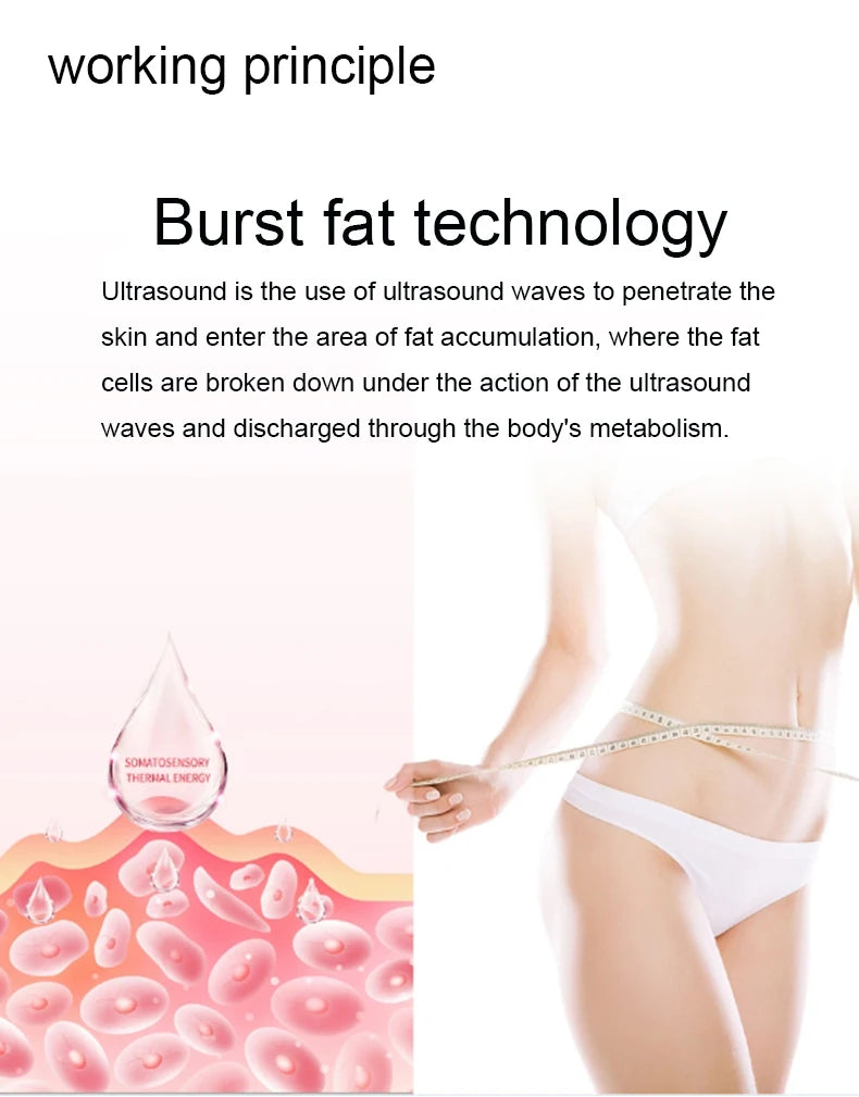 40K Ultrasonic Cavitation and RF Body Slimming Device - 13
