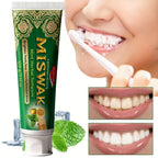 Hydroxyapatite Miswak Toothpaste Enamel Repair and Mint Fresh Breath