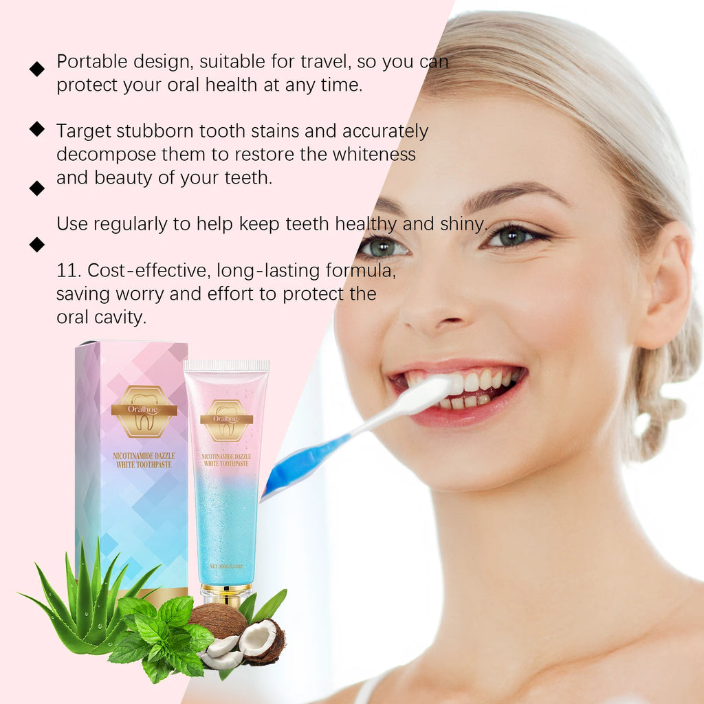 Teeth Whitening and Cavity Repair Toothpaste