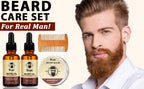 Goiple Beard Growth Oil and Balm Grooming Kit for Men
