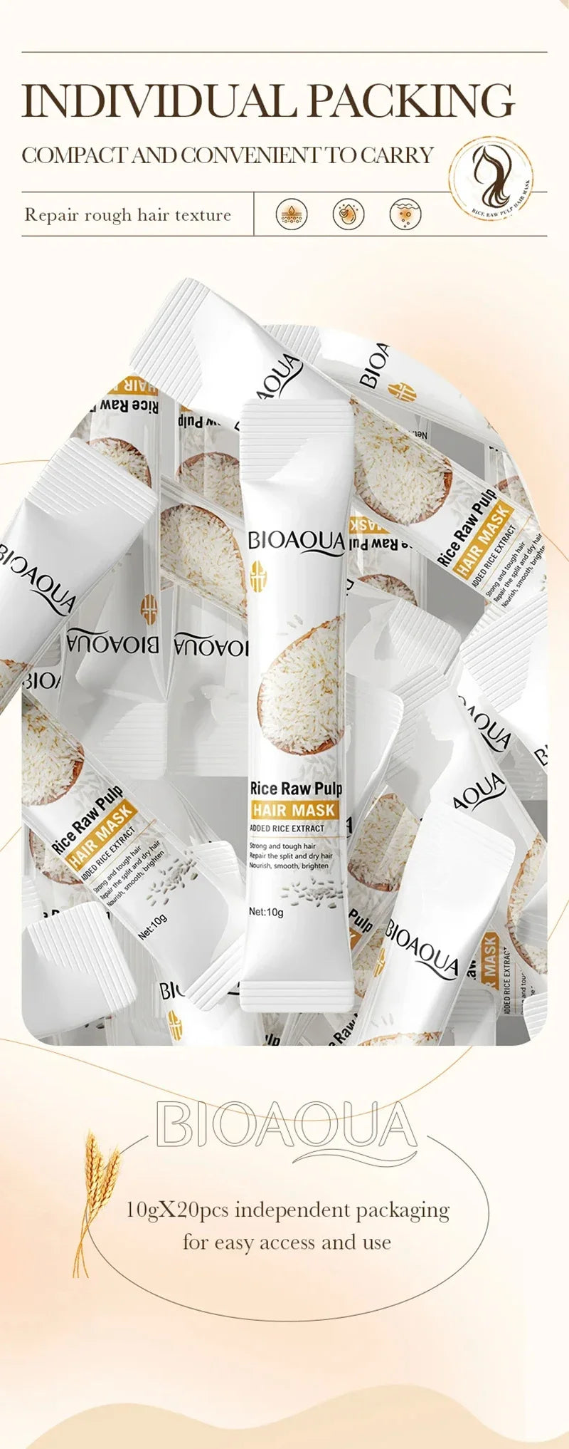 Magical Hair Mask for Damaged and Frizzy Hair - 17