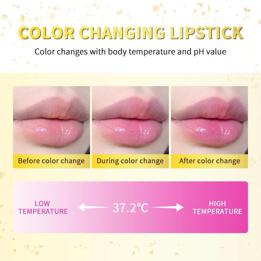 24K Gold Color Changing Moisturizing Lip Balm