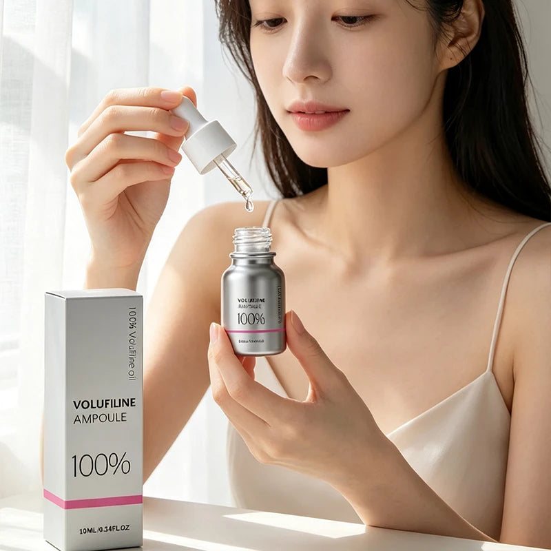 Plumping and Firming Face Serum for Hydrated Skin