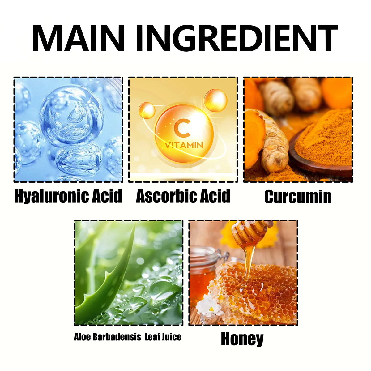 Turmeric Bee Venom Hand and Foot Repair Cream Moisturizing Skin Care 50g