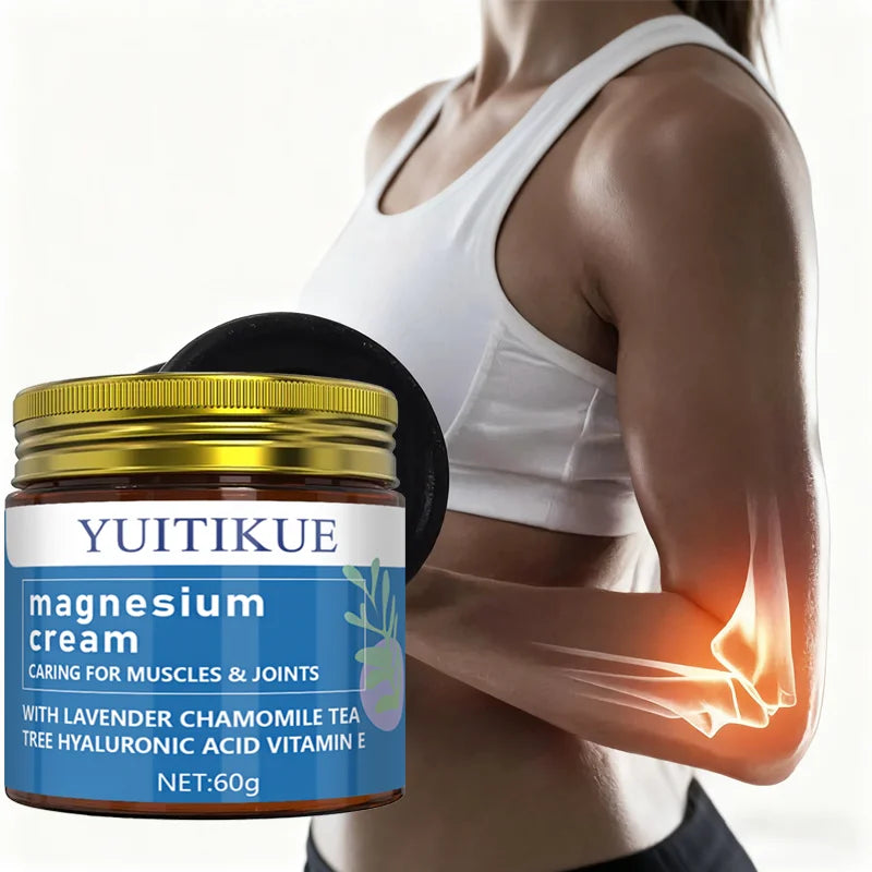 YUITIKUE Magnesium Body Lotion Night Moisturizer for Muscle and Joint Care