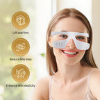 3D LED Red Light Therapy Eye Massager for Fatigue and Dark Circles